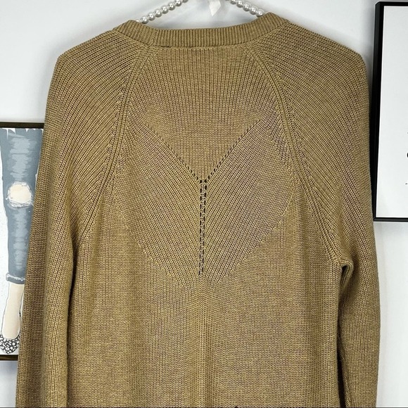 CAbi TAN DUSTER CARDIGAN EUC SZ M - Picture 10 of 12